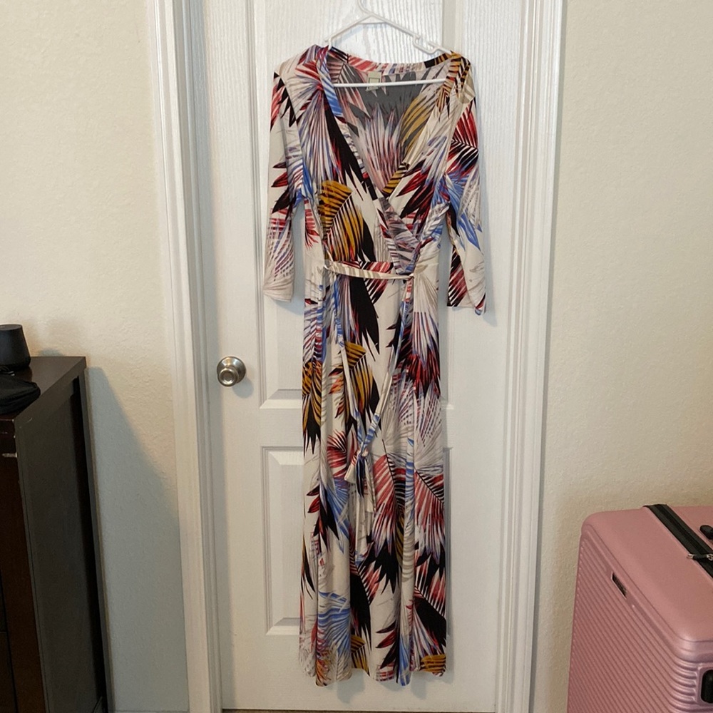 Leaf Maxi  Dress